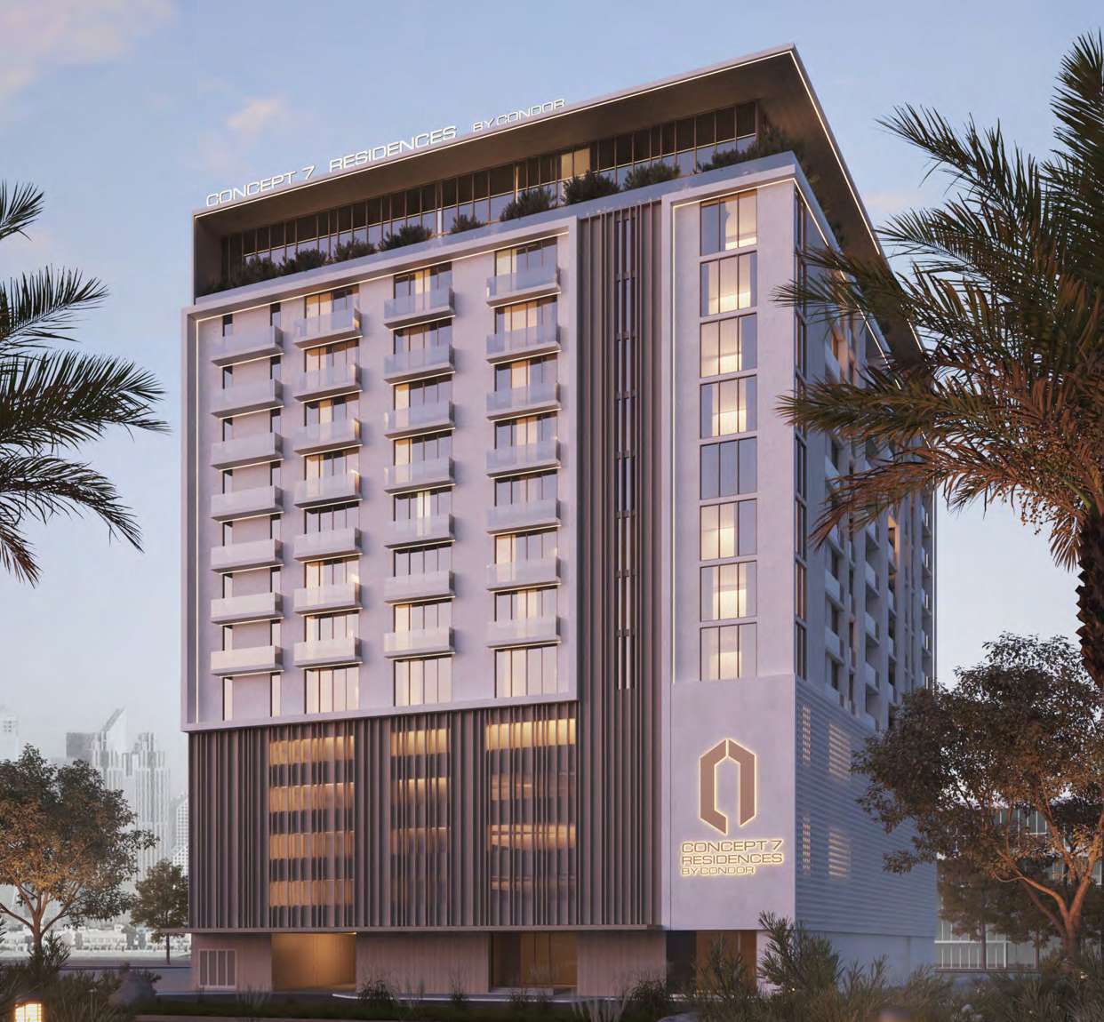 Concept 7 Residences exterior view - JVC (Jumeirah Village Circle), Dubai - by Condor Group