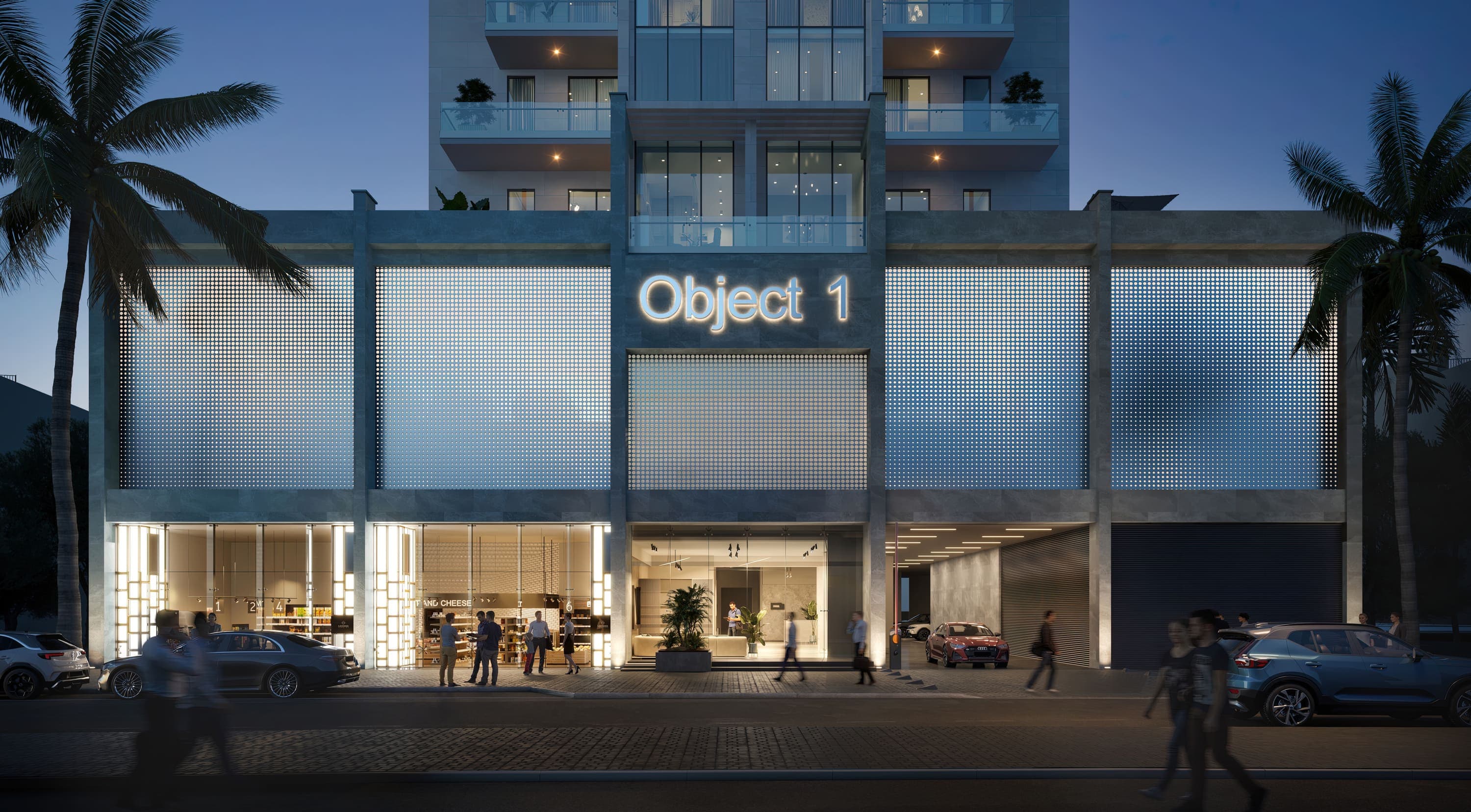 RA1N exterior view - JVC (Jumeirah Village Circle), Dubai - by Object 1