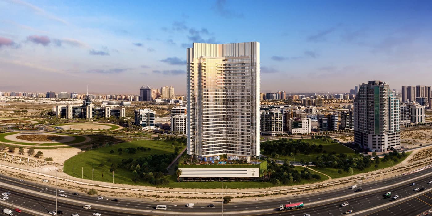 Tria exterior view - Dubai Silicon Oasis, Dubai - by Deyaar