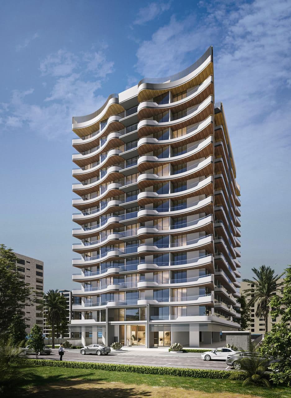 AG Aum exterior view in Dubailand Residence Complex, Dubai, by AG Properties