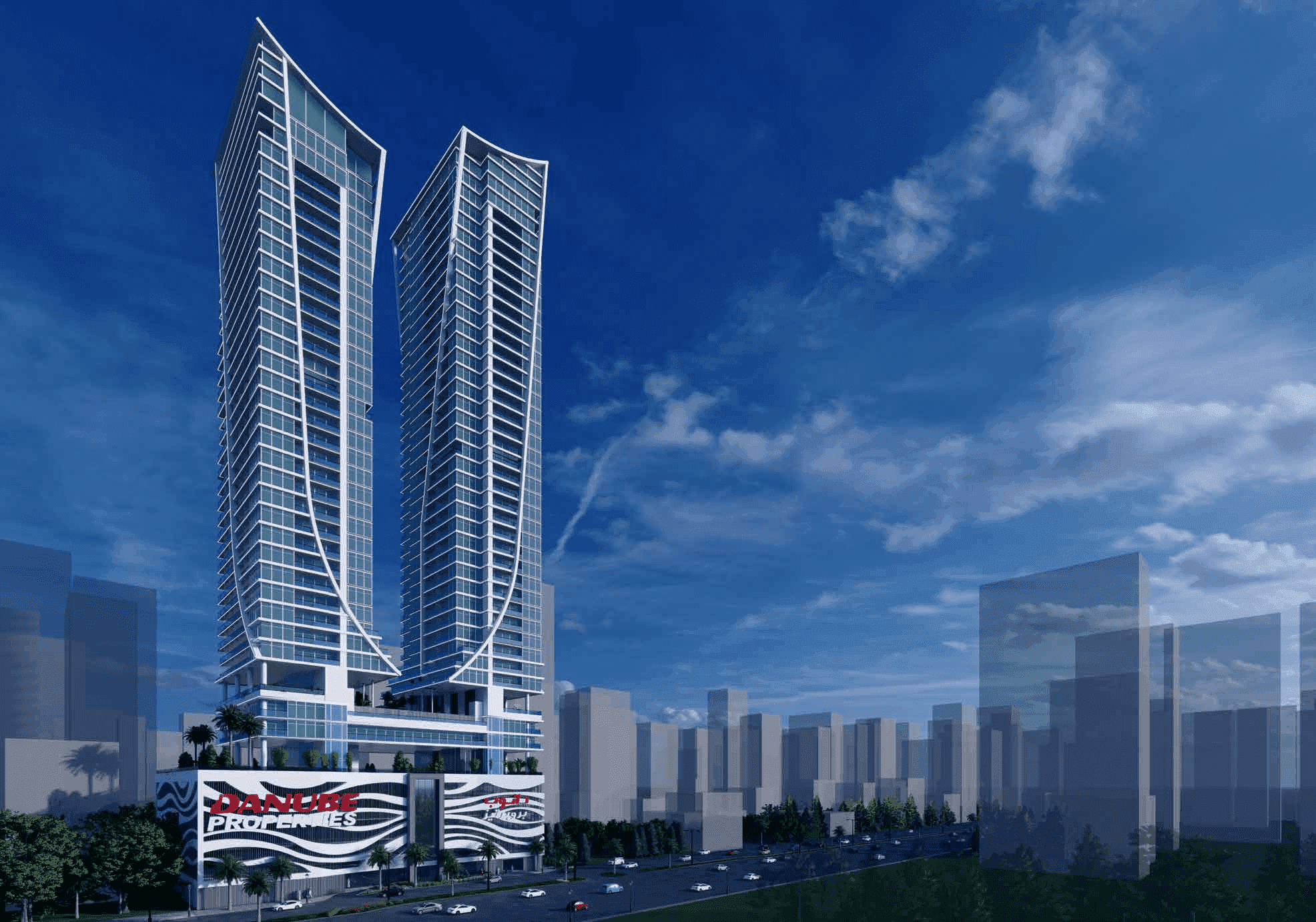 Elitz exterior view - JVC (Jumeirah Village Circle), Dubai - by Danube