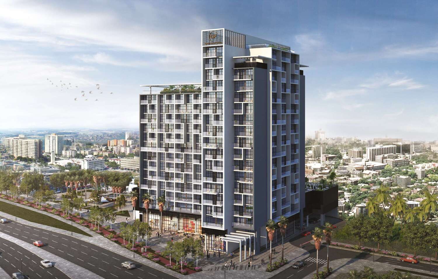 Privé Residence exterior view - Dubai Hills, Dubai - by Ginco Properties