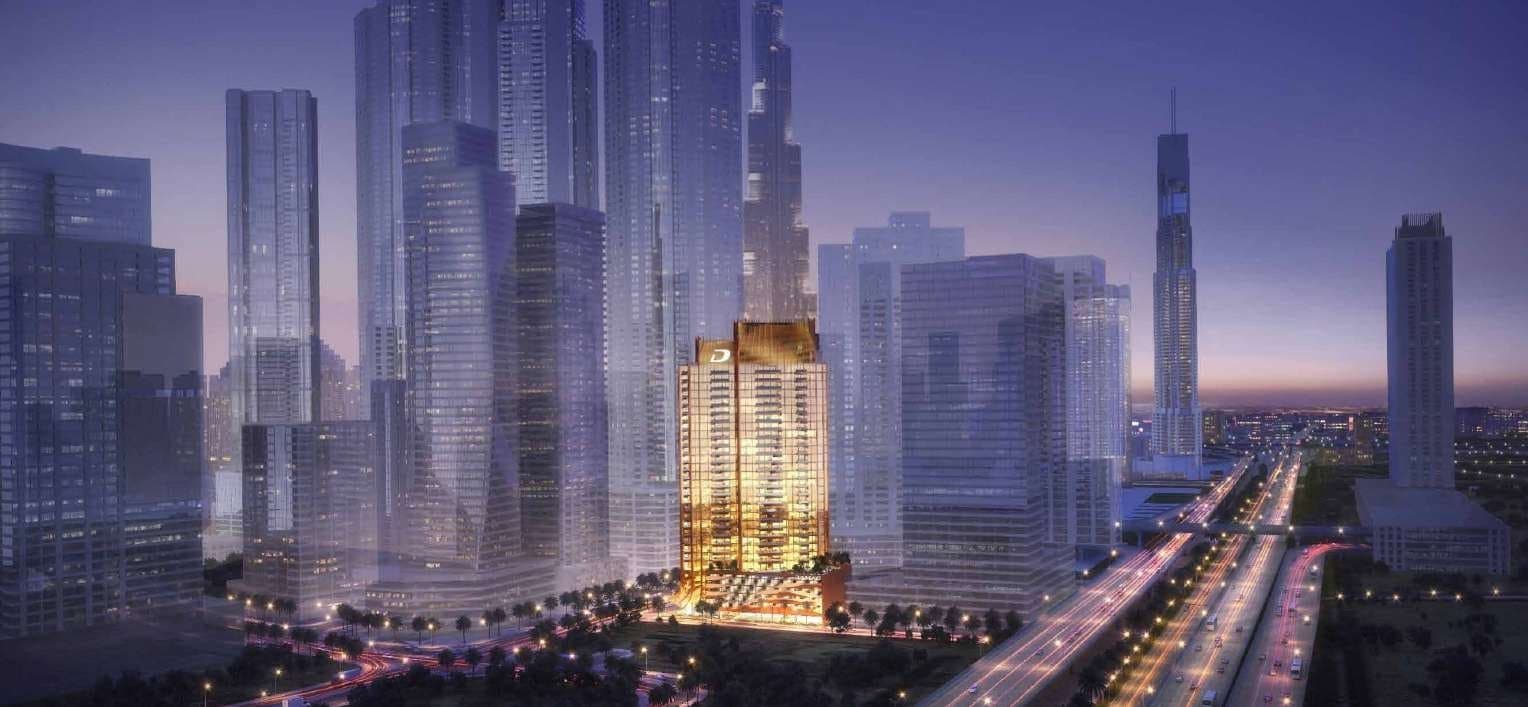 Elegance Tower exterior view - Downtown Dubai, Dubai - by DAMAC