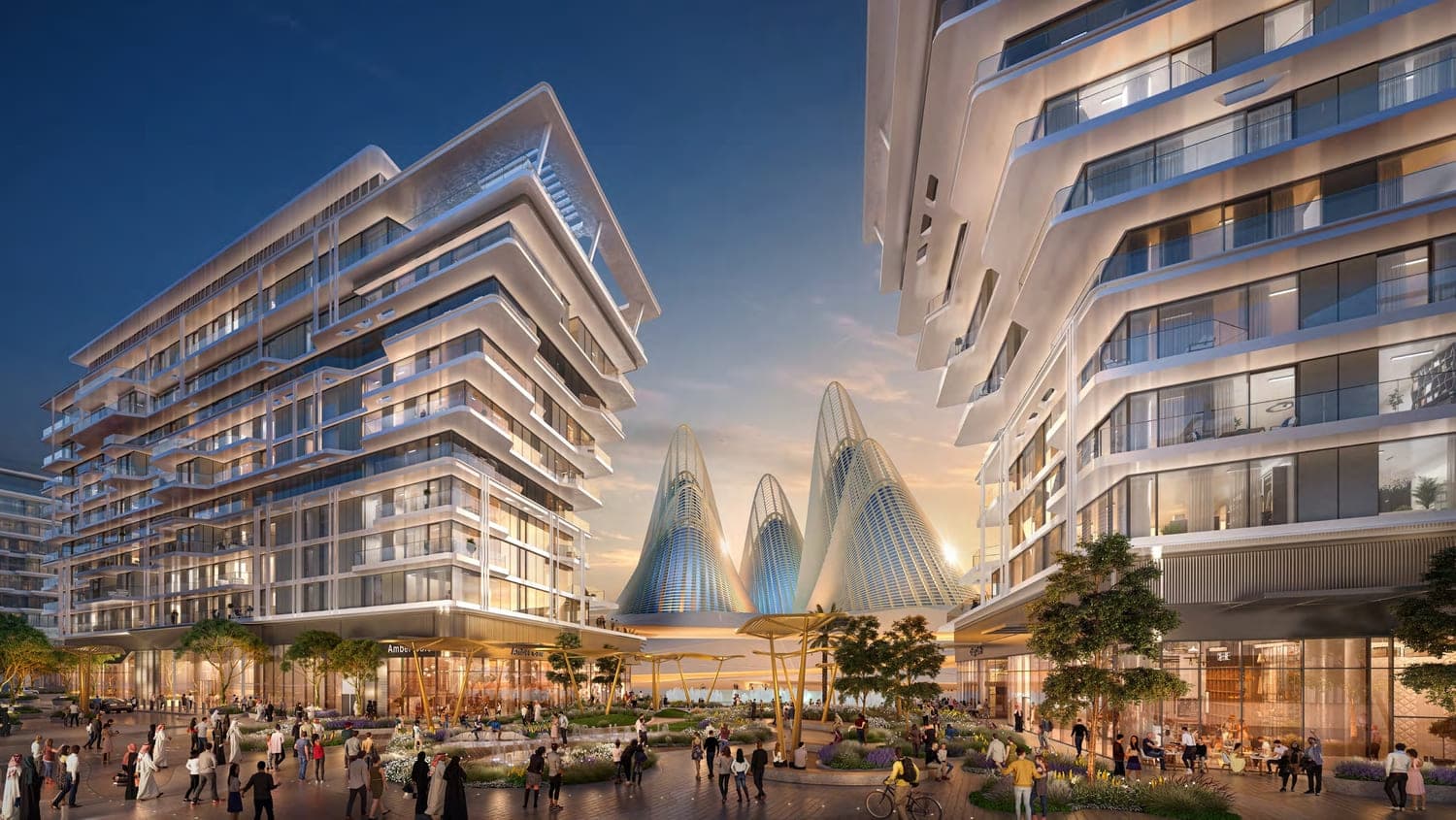 The Source exterior view - Al Saadiyat island, Dubai - by ALDAR