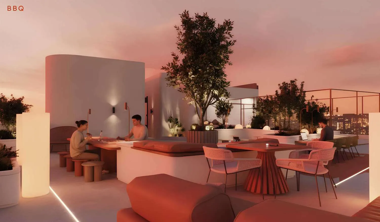 09 Life Residences amenity BBQ Area - Dubai Land Residence Complex, Dubai - by Deniz Properties