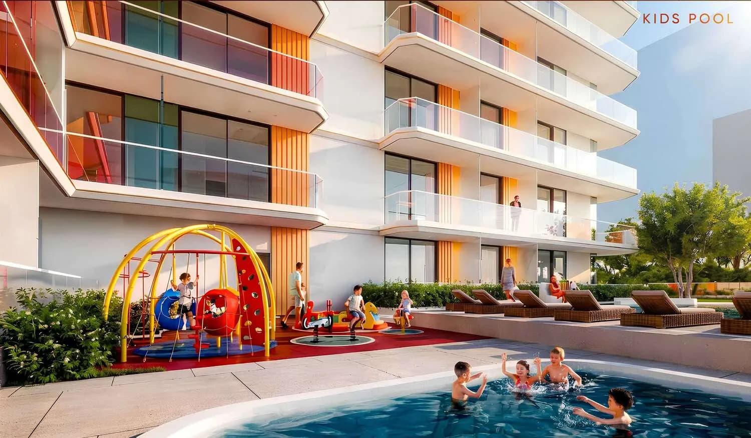 09 Life Residences amenity Kids Pool - Dubai Land Residence Complex, Dubai - by Deniz Properties