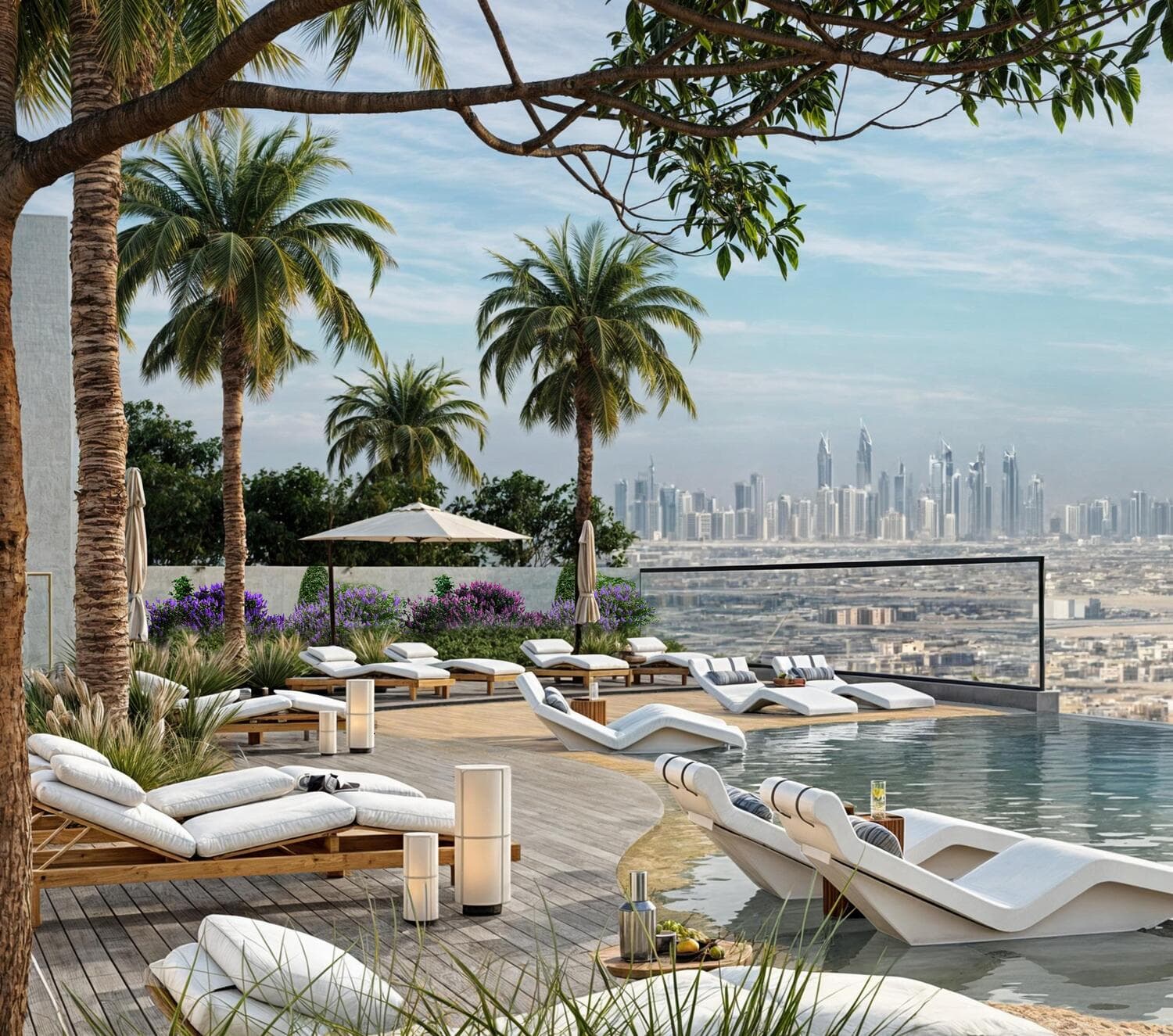 11 Hills Park amenity 2 Swimming Pools - Dubai Science Park, Dubai - by TownX