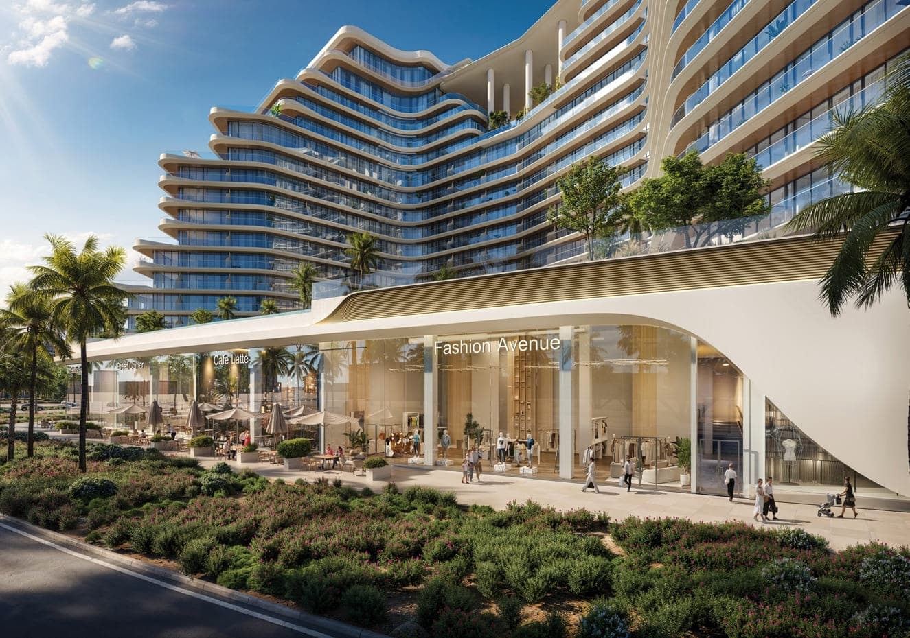 15 Cascade Featured by Versace Ceramics amenity Retail - Dubai Motor City, Dubai - by Iman Developers