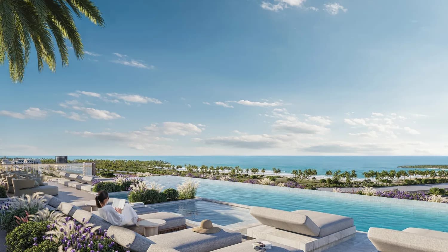 241 Waterside amenity Adults Rooftop Infinity Pool - Palm Deira, Dubai - by Regent Developments