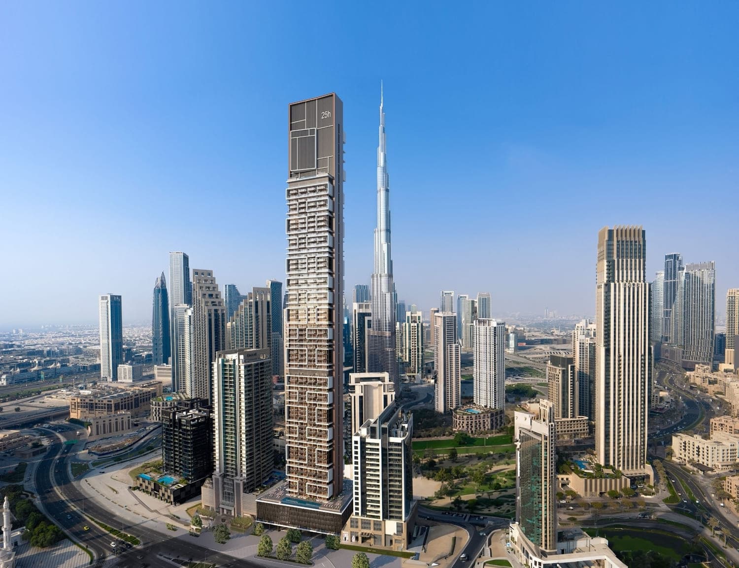 25h Heimat exterior view - Downtown Dubai, Dubai - by East and West International Group