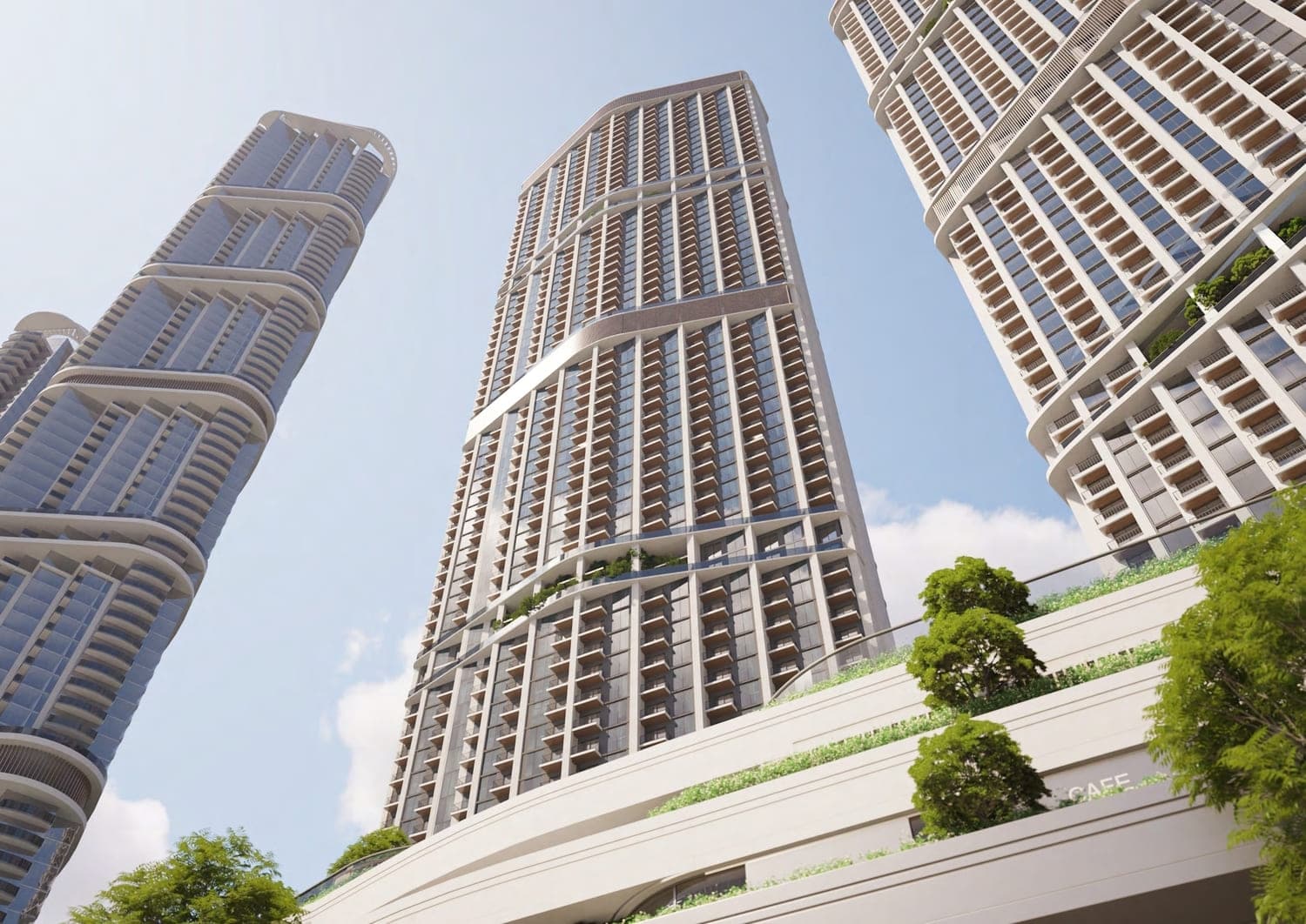 310 Riverside Crescent exterior view - Sobha Hartland 2, Dubai - by Sobha