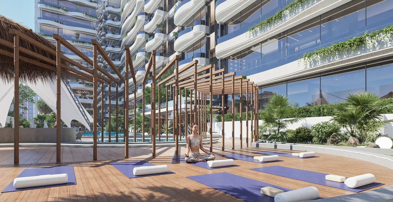 311 Boulevard amenity Outdoor Leisure & Wellness Elevated Spaces For Relaxation & Socializing - JVC (Jumeirah Village Circle), Dubai - by BAMX Development