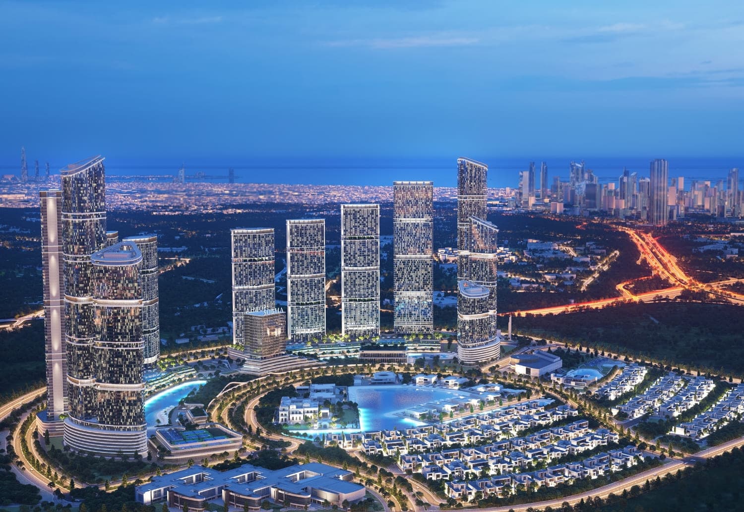 320 Riverside Crescent exterior view - Sobha Hartland 2, Dubai - by Sobha