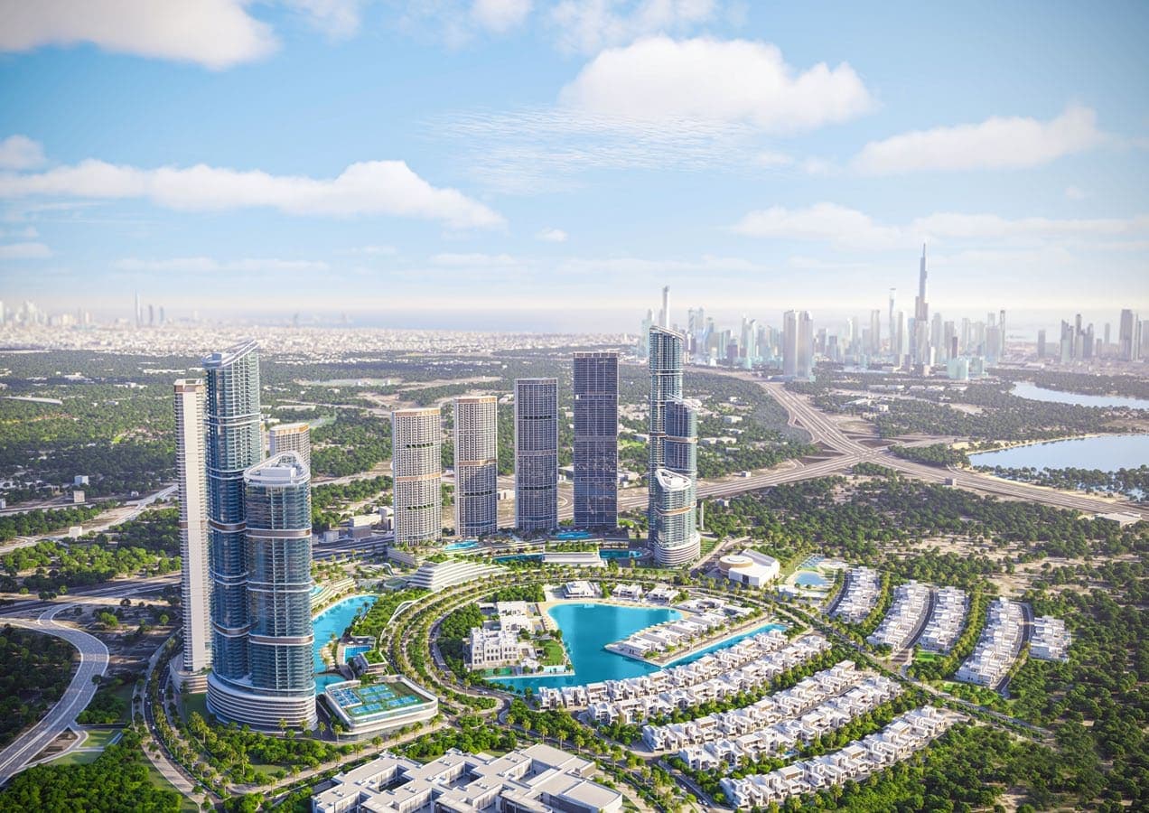 330 Riverside Crescent exterior view - Sobha Hartland 2, Dubai - by Sobha