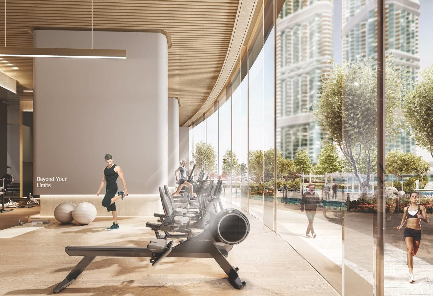 340 Riverside Crescent amenity Gym - Sobha Hartland 2, Dubai - by Sobha