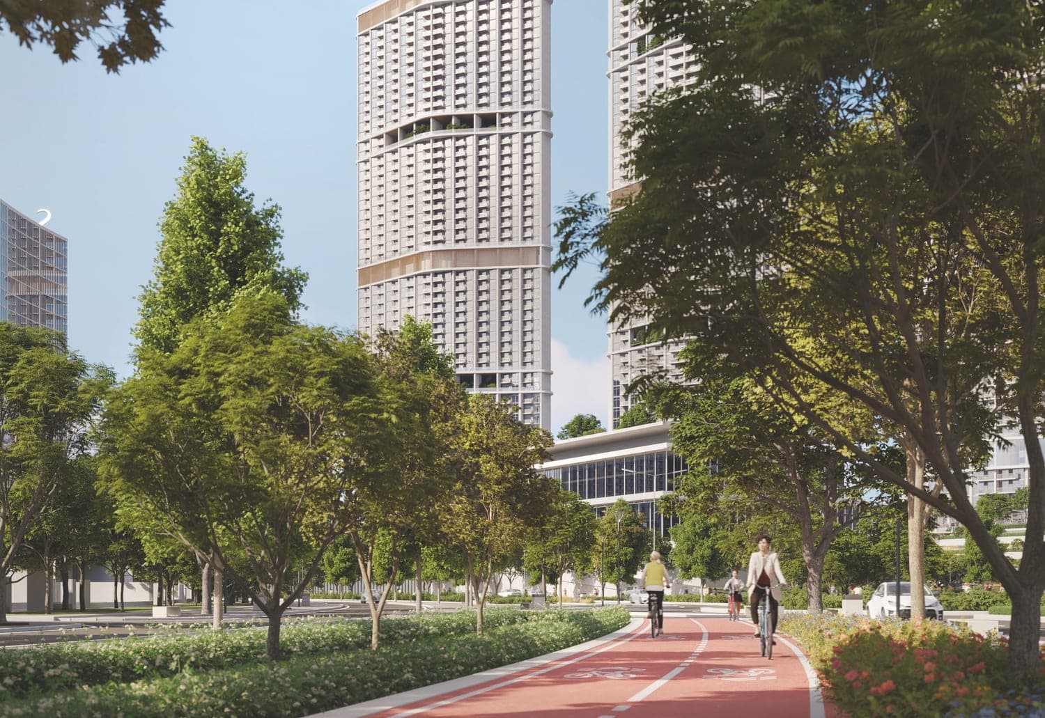 340 Riverside Crescent amenity Jogging & Cycling Tracks - Sobha Hartland 2, Dubai - by Sobha