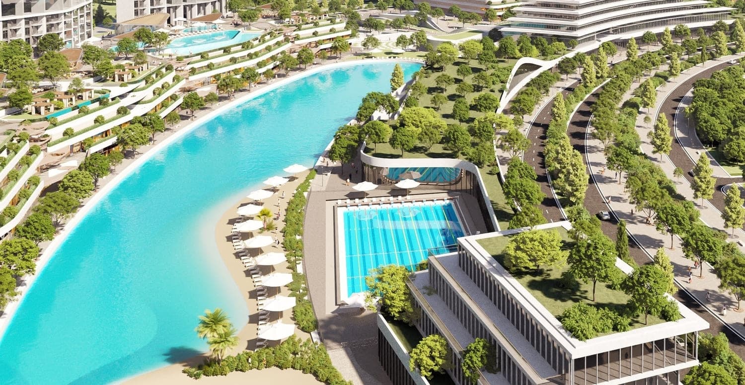 350 Riverside Crescent amenity Swimming Pool - Sobha Hartland 2, Dubai - by Sobha