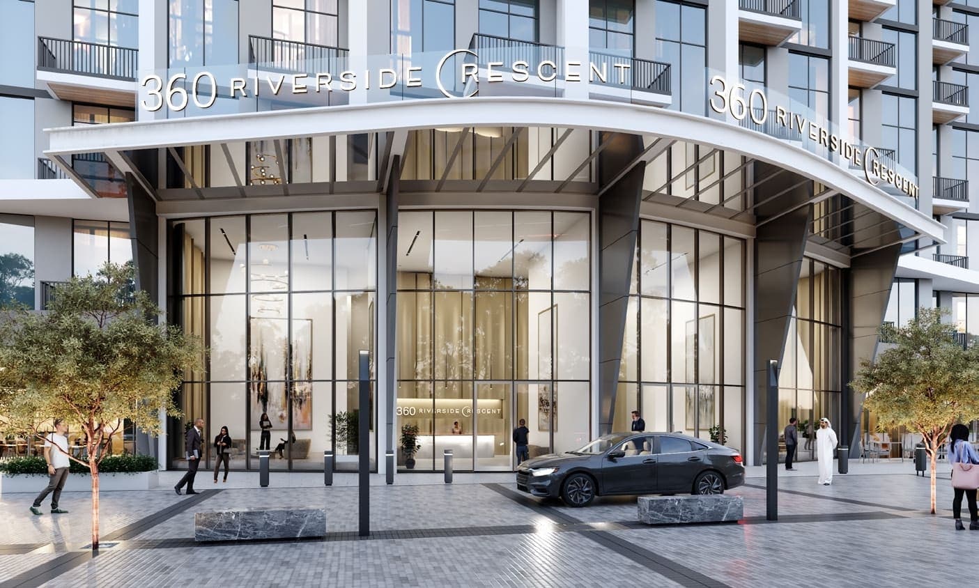 360 Riverside Crescent exterior view - Sobha Hartland 2, Dubai - by Sobha
