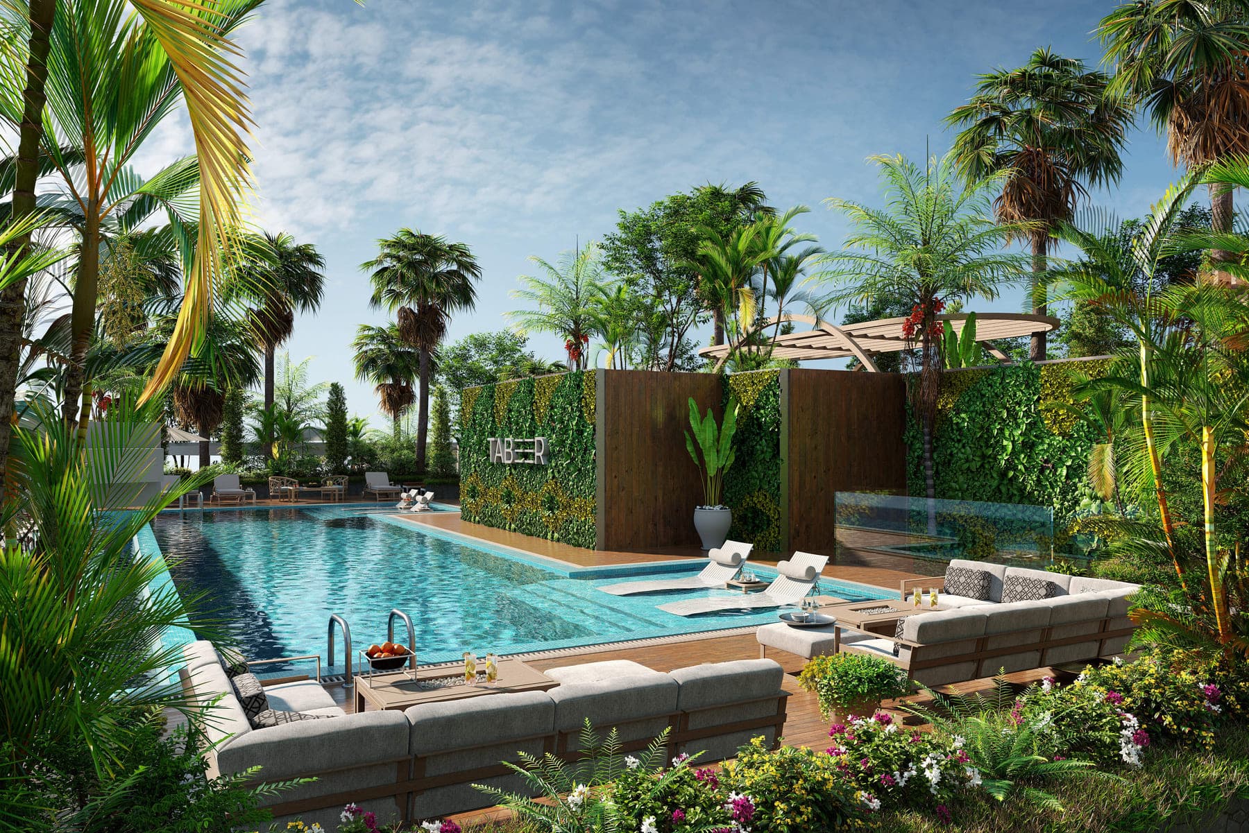 48 Parkside amenity Ifinity Pool - Arjan, Dubai - by Tabeer Real Estate Development LLC