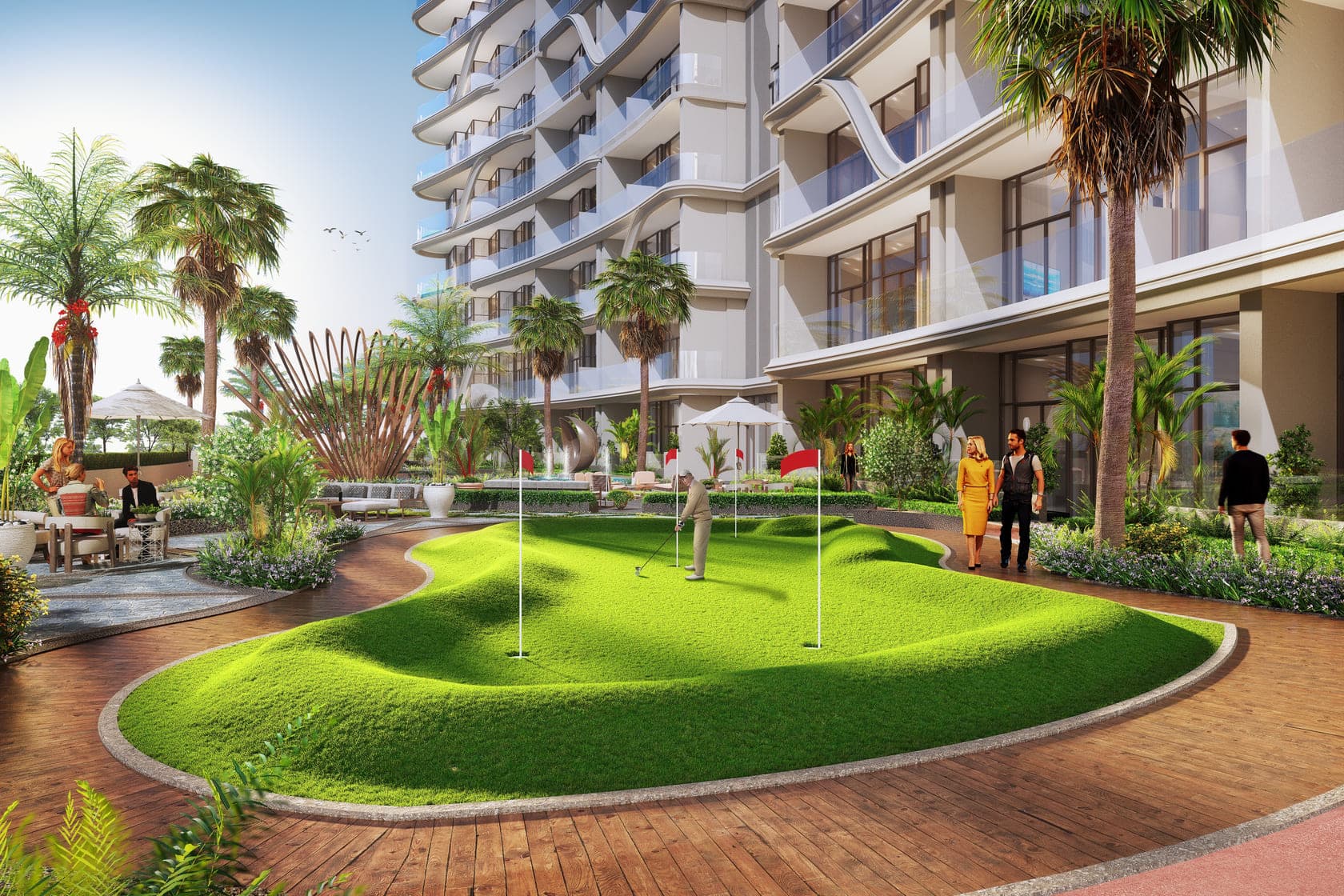 48 Parkside amenity Mino Golf Club - Arjan, Dubai - by Tabeer Real Estate Development LLC