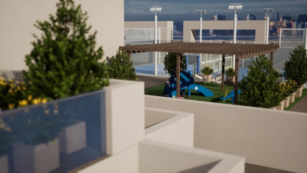 555 Park Views amenity Rooftop Garden - JVT (Jumeirah Village Triangle), Dubai - by Serene Developments