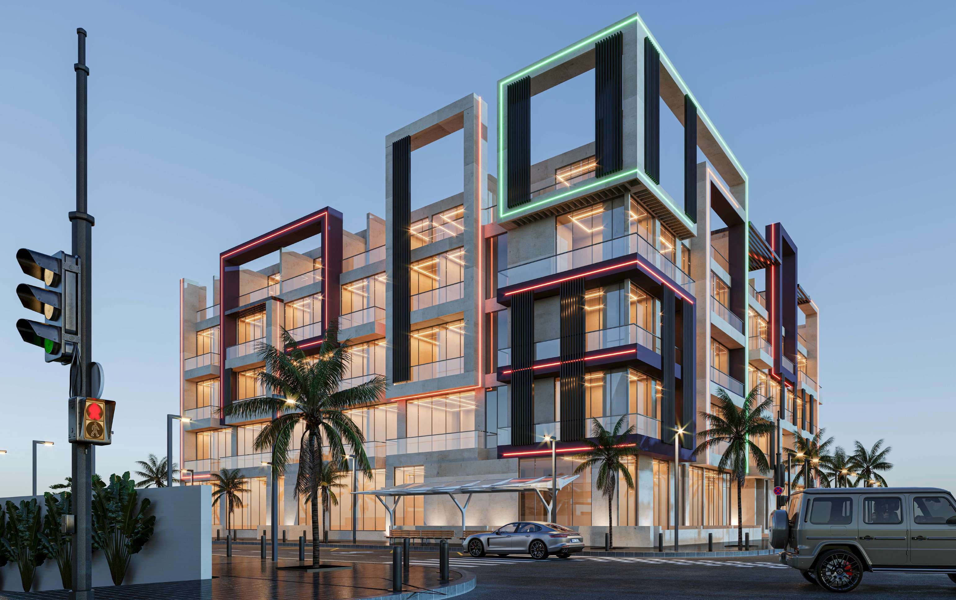555 Park Views exterior view - JVT (Jumeirah Village Triangle), Dubai - by Serene Developments