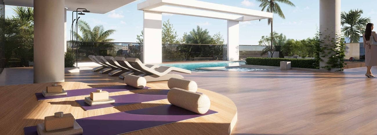 77 Boulevard amenity Elevated Spaces For Relaxation & Socializing - JVC (Jumeirah Village Circle), Dubai - by BAMX Development