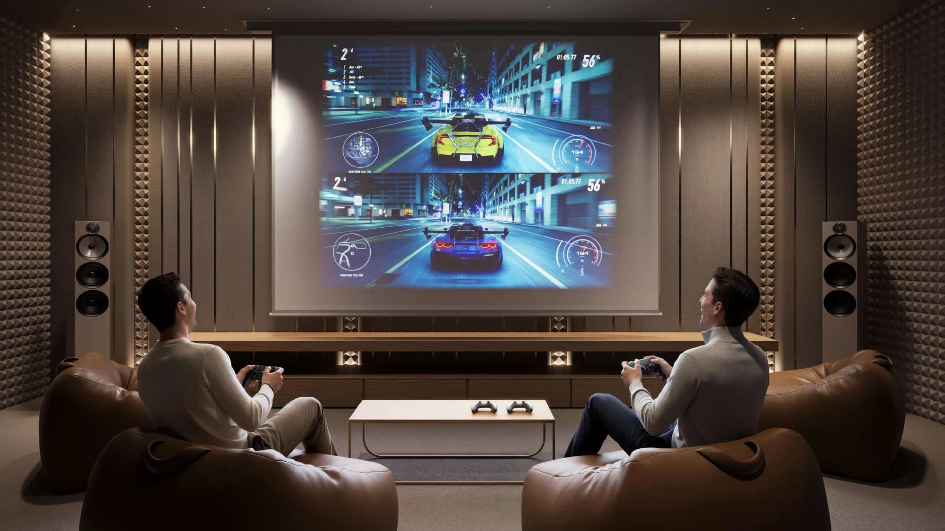 A1LA Residence amenity Game Room in Abu Dhabi, by Object 1