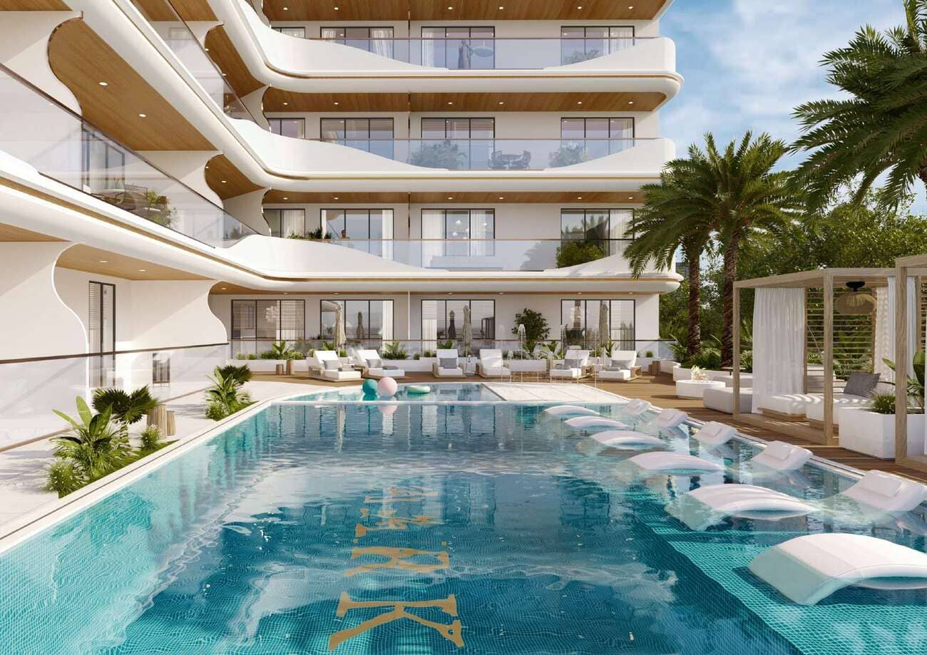 Aark Terraces amenity Infinity Swimming Pool - Dubailand Residence Complex, Dubai - by Aark Developers