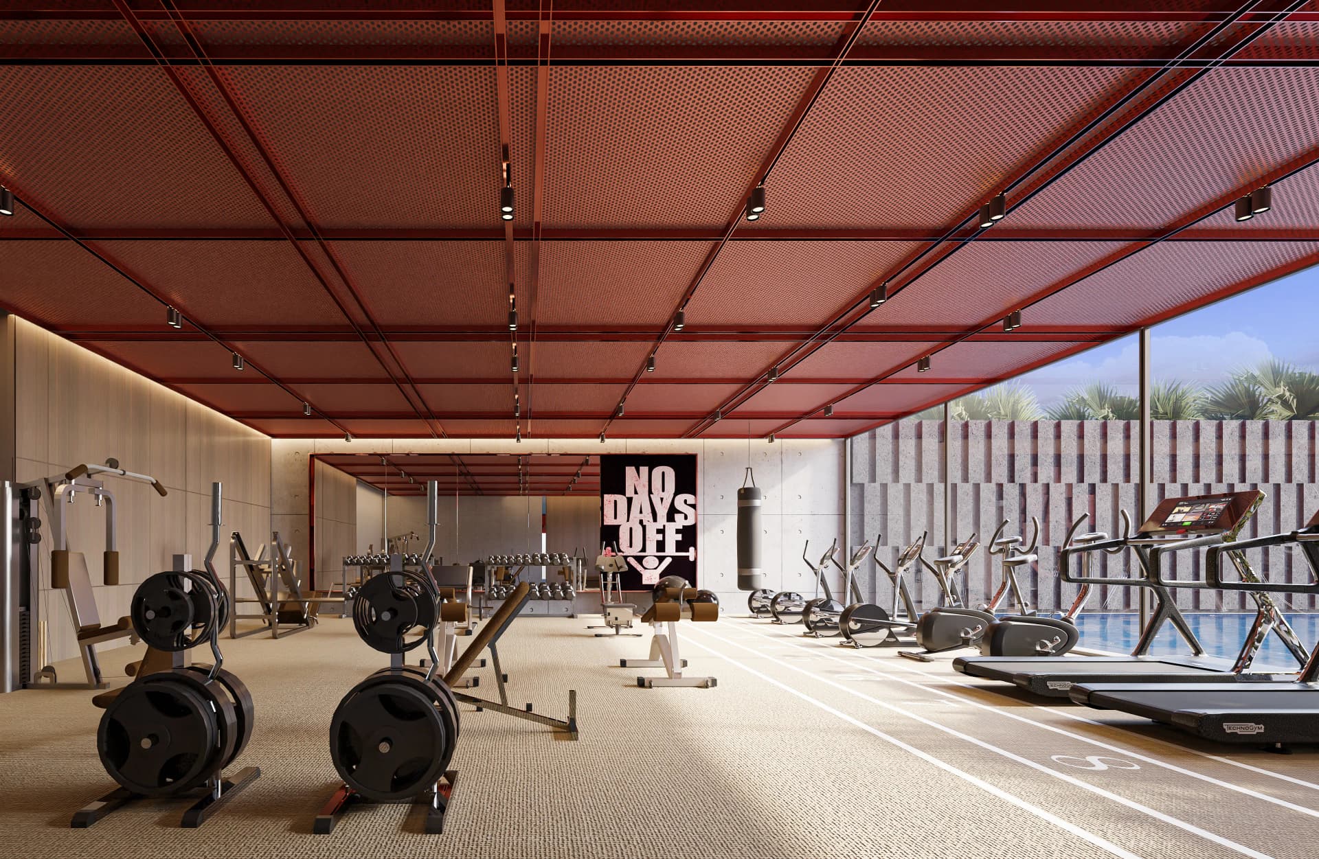 AB Cavalier amenity Gym in JVC (Jumeirah Village Circle), Dubai, by AB Developers
