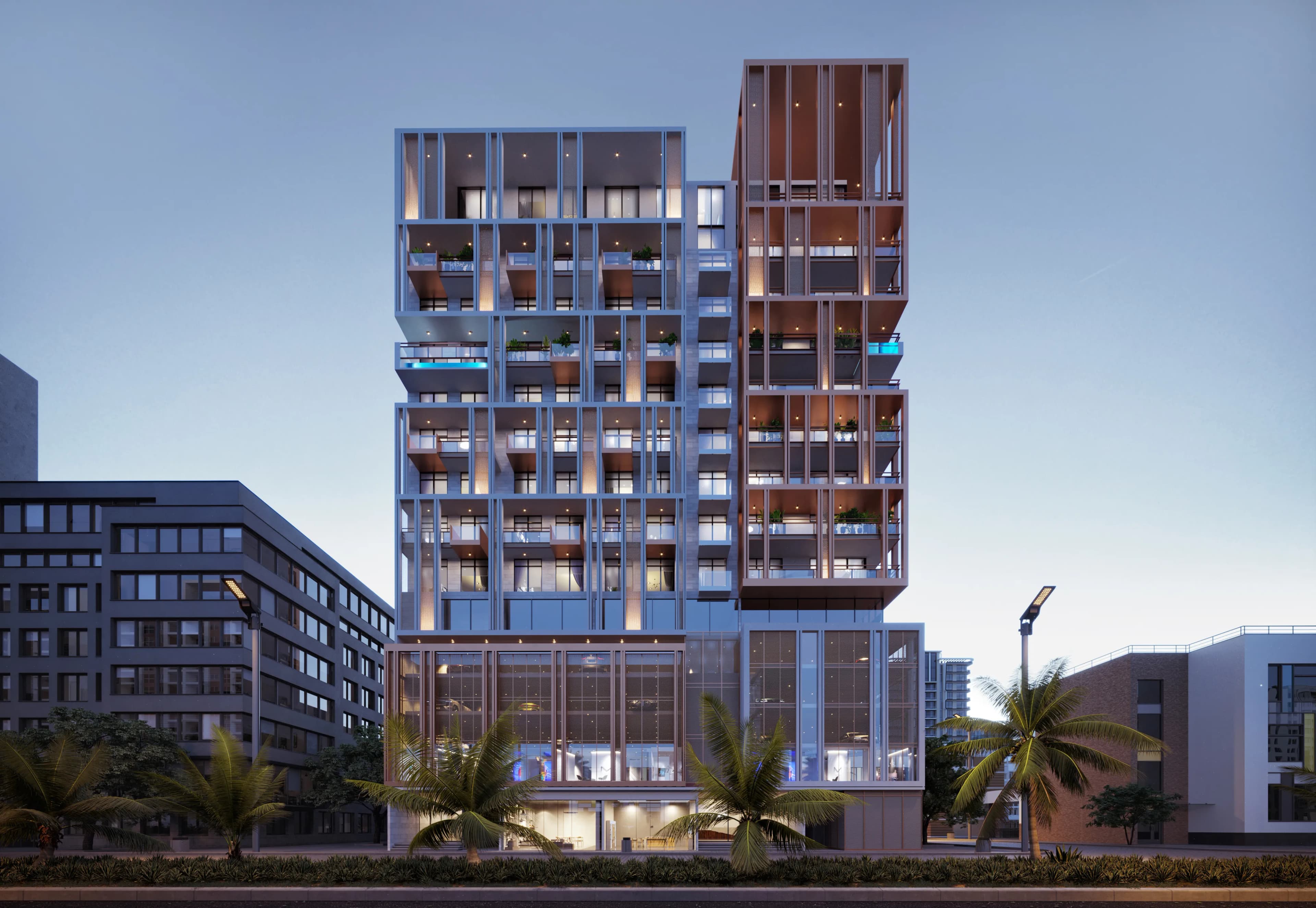 AB Cavalier exterior view - JVC (Jumeirah Village Circle), Dubai - by AB Developers