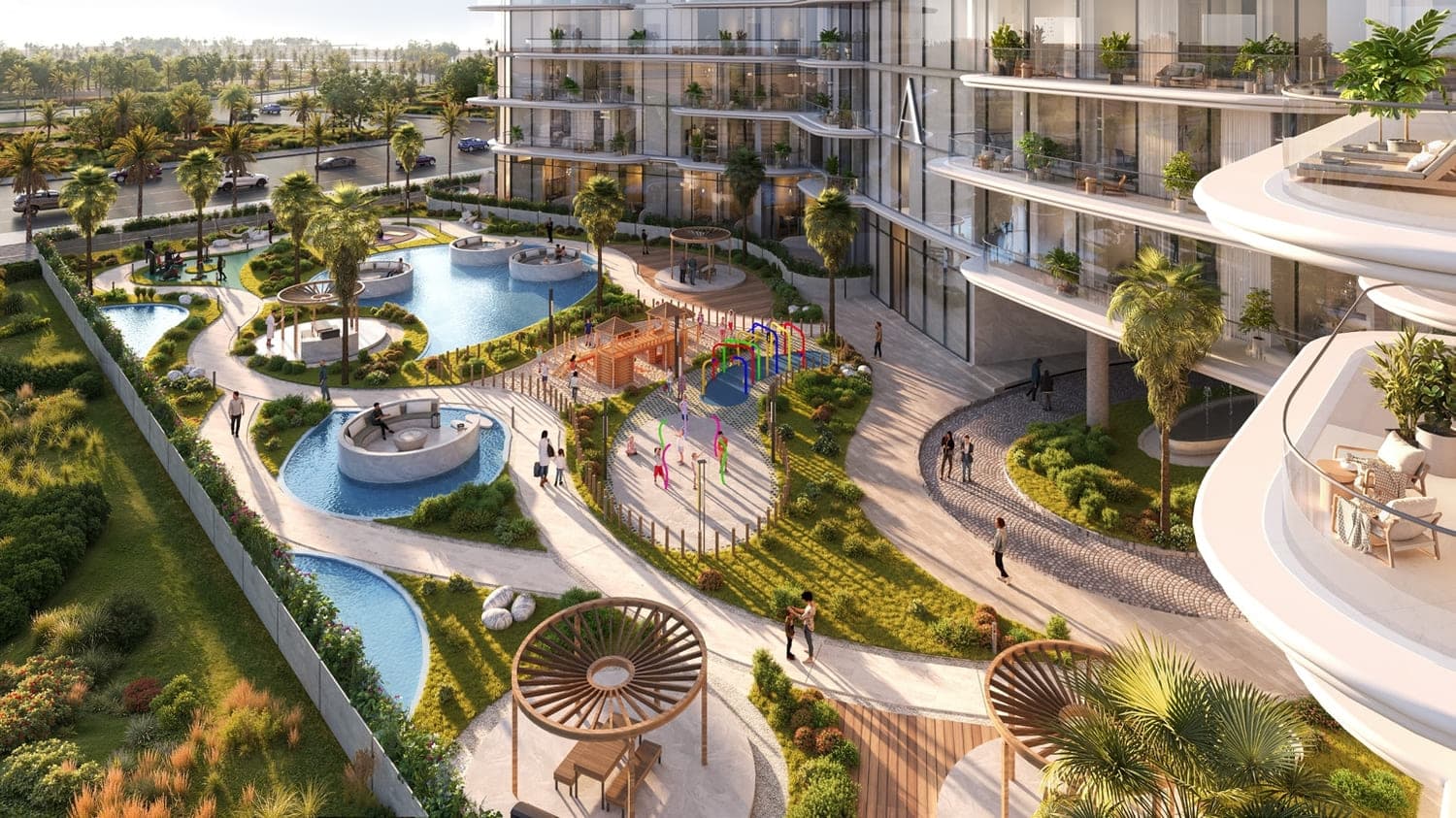 Acacia by BNW Developments amenity Landscaped Gardens - Al Marjan Island, Dubai - by BNW Developments