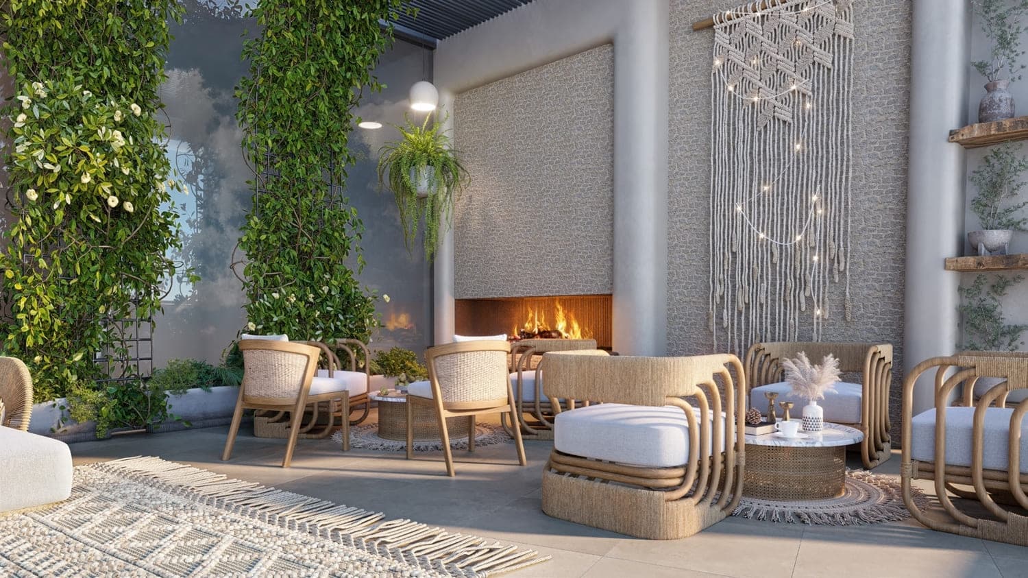 Acacia by BNW Developments amenity Lounge Seating - Al Marjan Island, Dubai - by BNW Developments