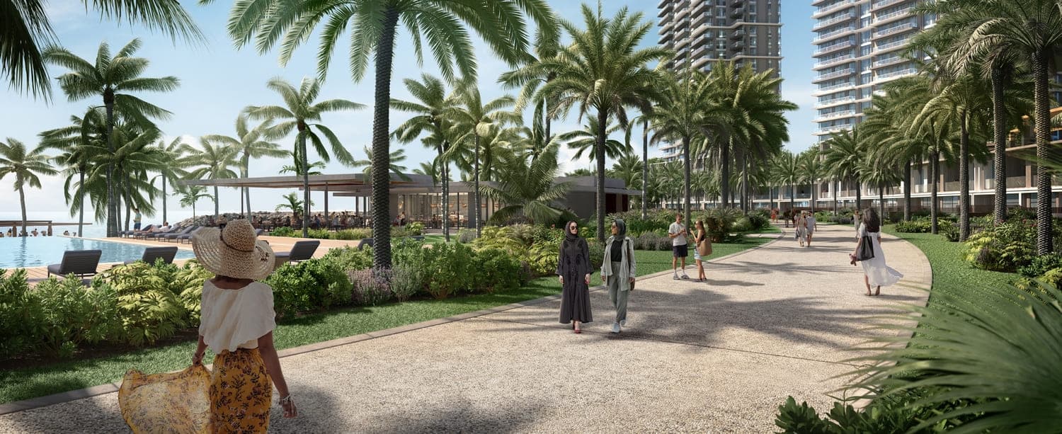 Address Residences Al Marjan Island amenity Beach Promenade in Al Marjan Island, Ras Al Khaimah, by Emaar