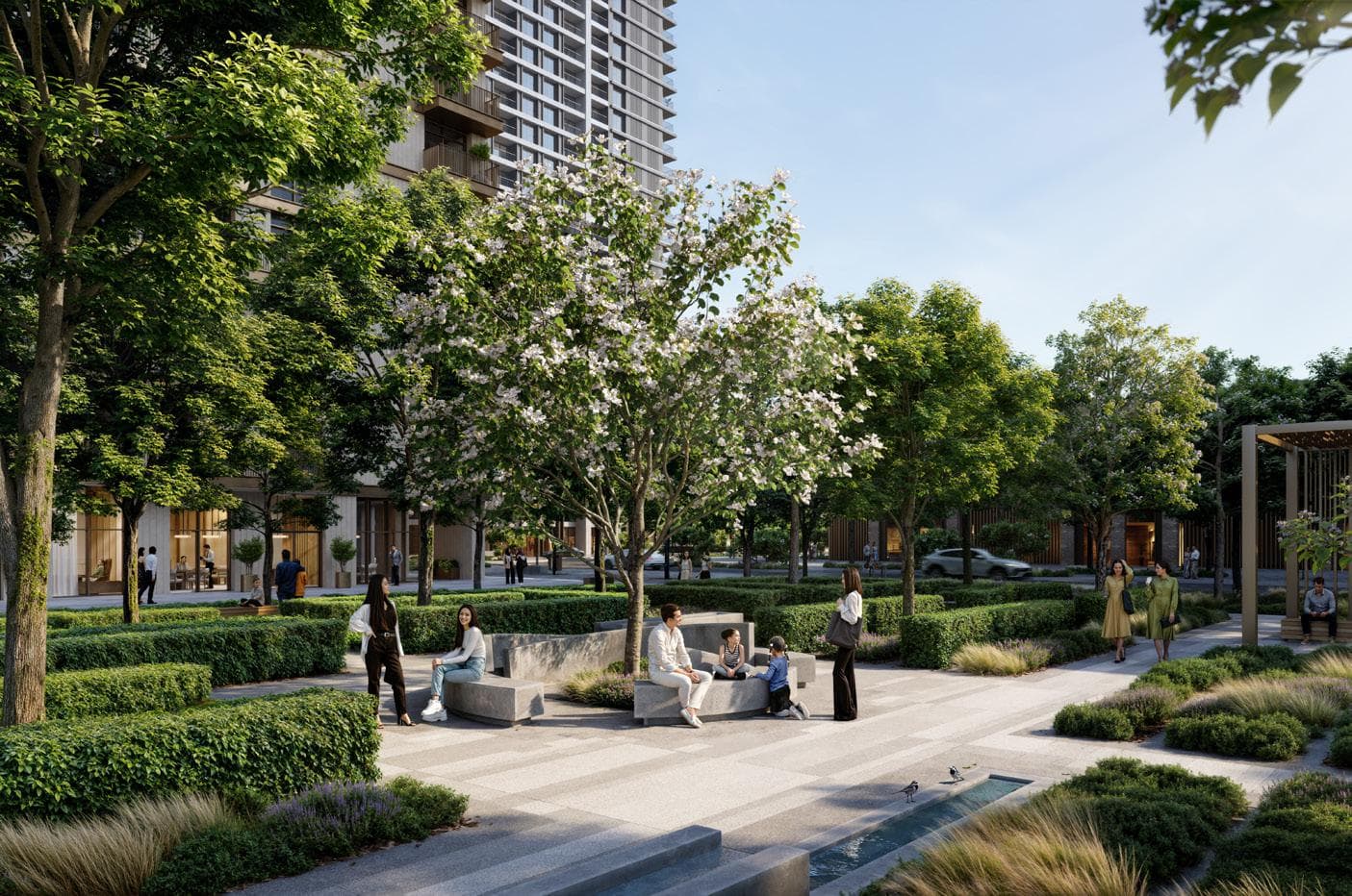Address Residences Dubai Creek Harbour amenity Landskaped Podium Decks - Dubai Creek Harbour, Dubai - by Emaar