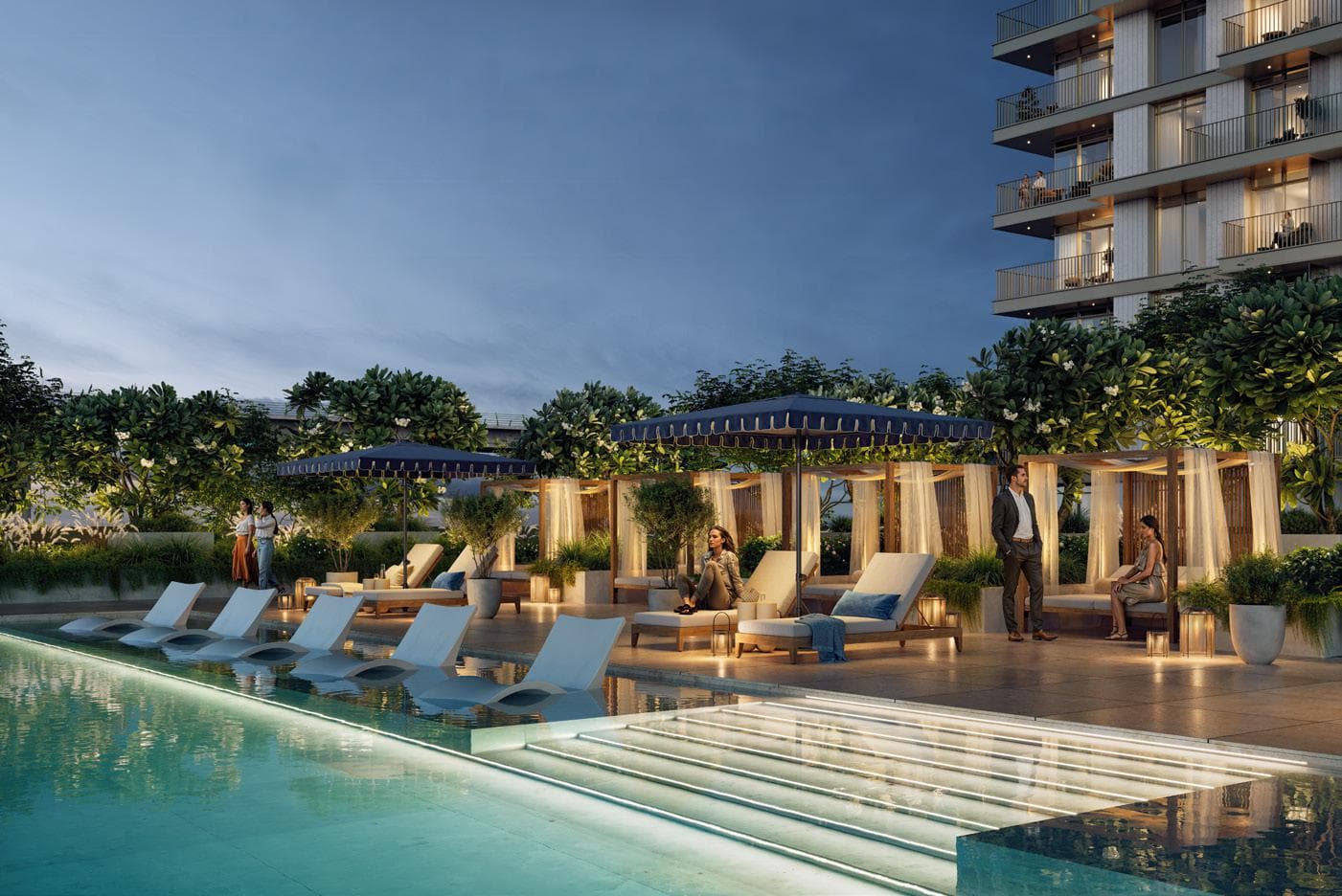 Address Residences Dubai Creek Harbour amenity Resident Longe - Dubai Creek Harbour, Dubai - by Emaar