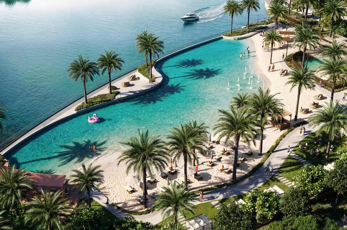 Address Residences Dubai Creek Harbour amenity Swimming Pools in Dubai Creek Harbour, Dubai, by Emaar