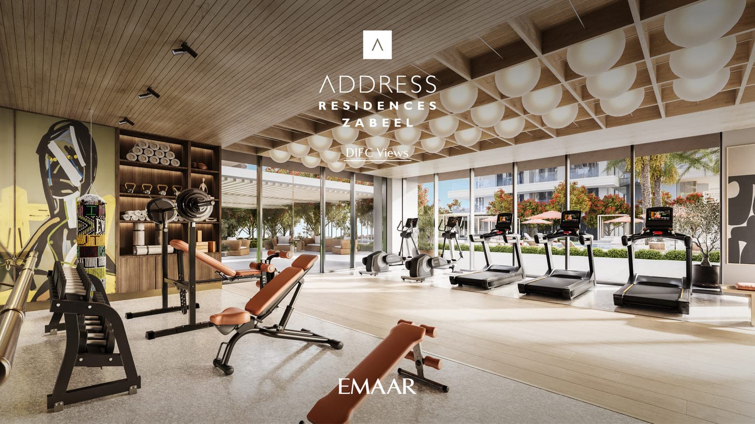 Address Residences Zabeel amenity Fully Equipped Gym - Zabeel 1&2, Dubai - by Emaar