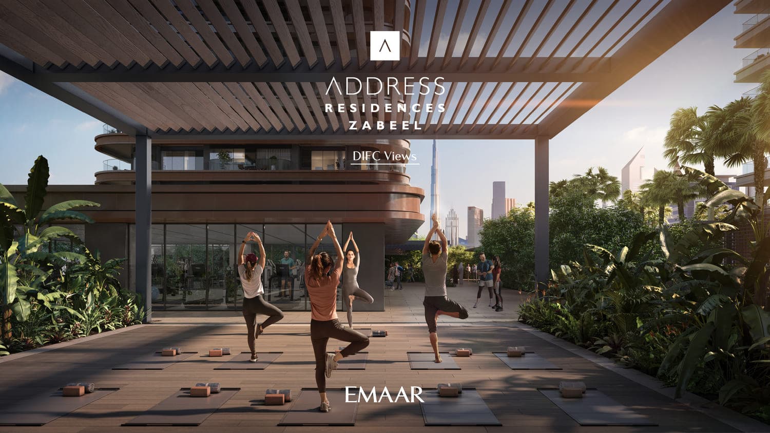 Address Residences Zabeel amenity Yoga Deck - Zabeel 1&2, Dubai - by Emaar
