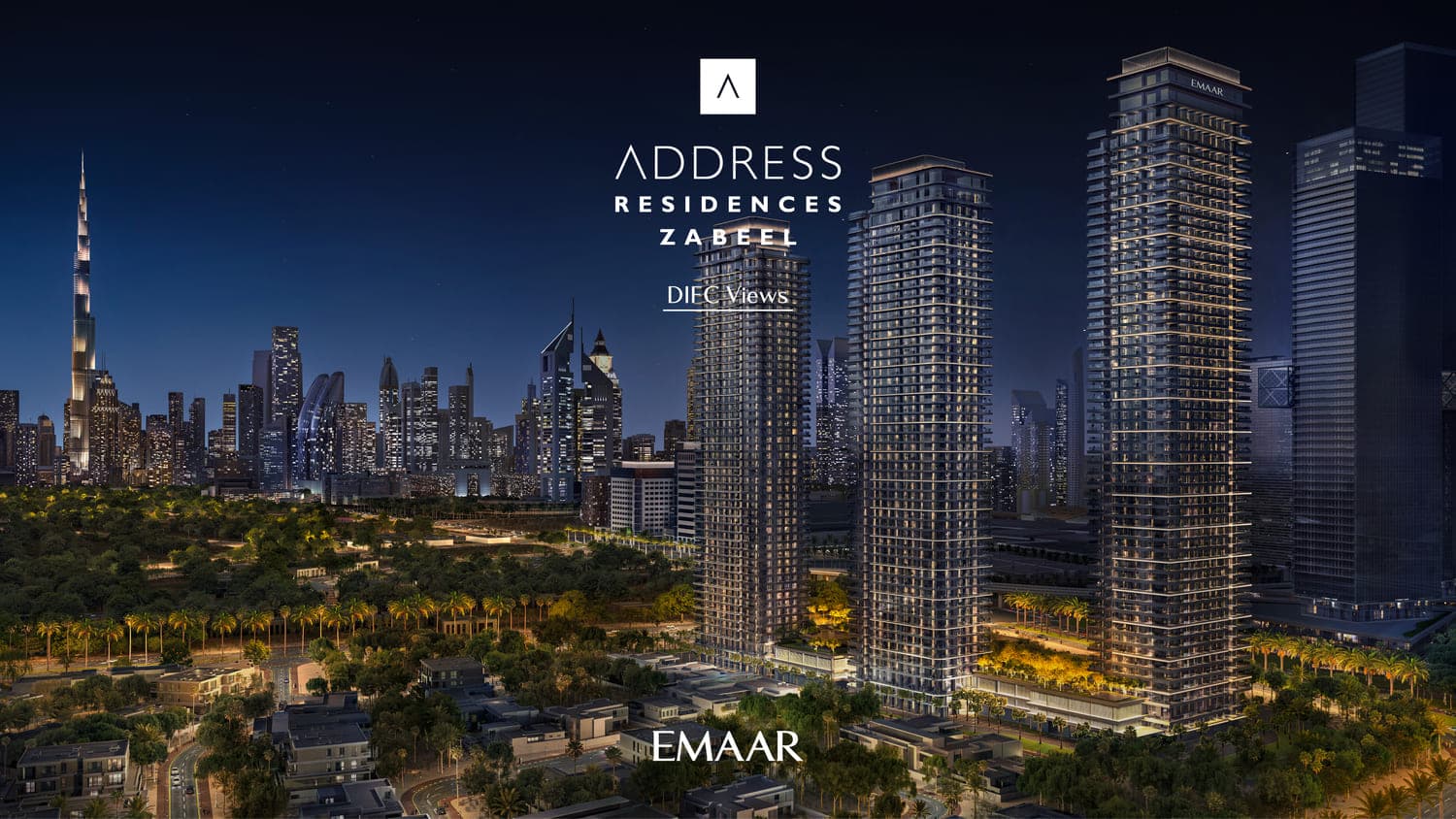 Address Residences Zabeel exterior view - Zabeel 1&2, Dubai - by Emaar