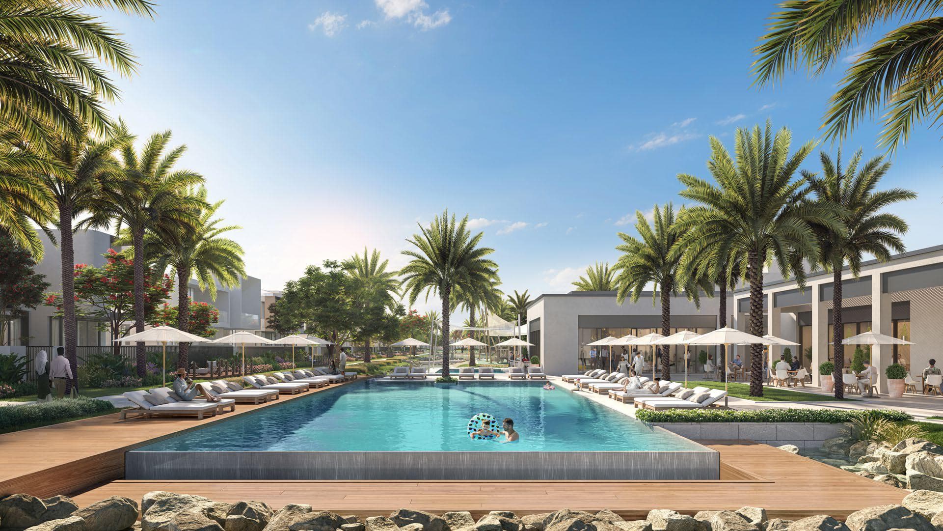 Address Villas Hillcrest amenity Swimming Pool - Dubai Hills, Dubai - by Emaar