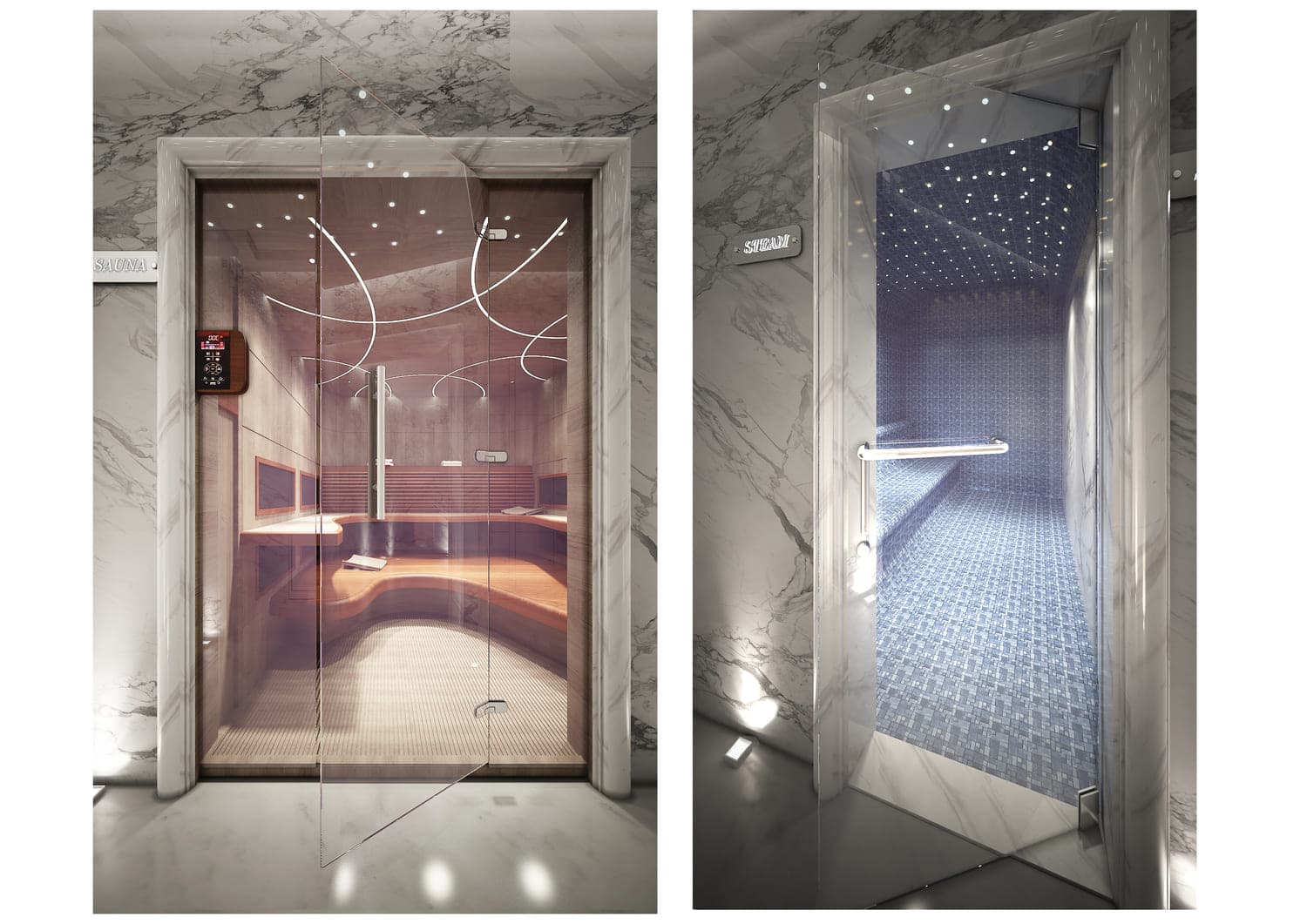 Adhara Star amenity Sauna & Steam Room in Arjan, Dubai, by Acube Developments