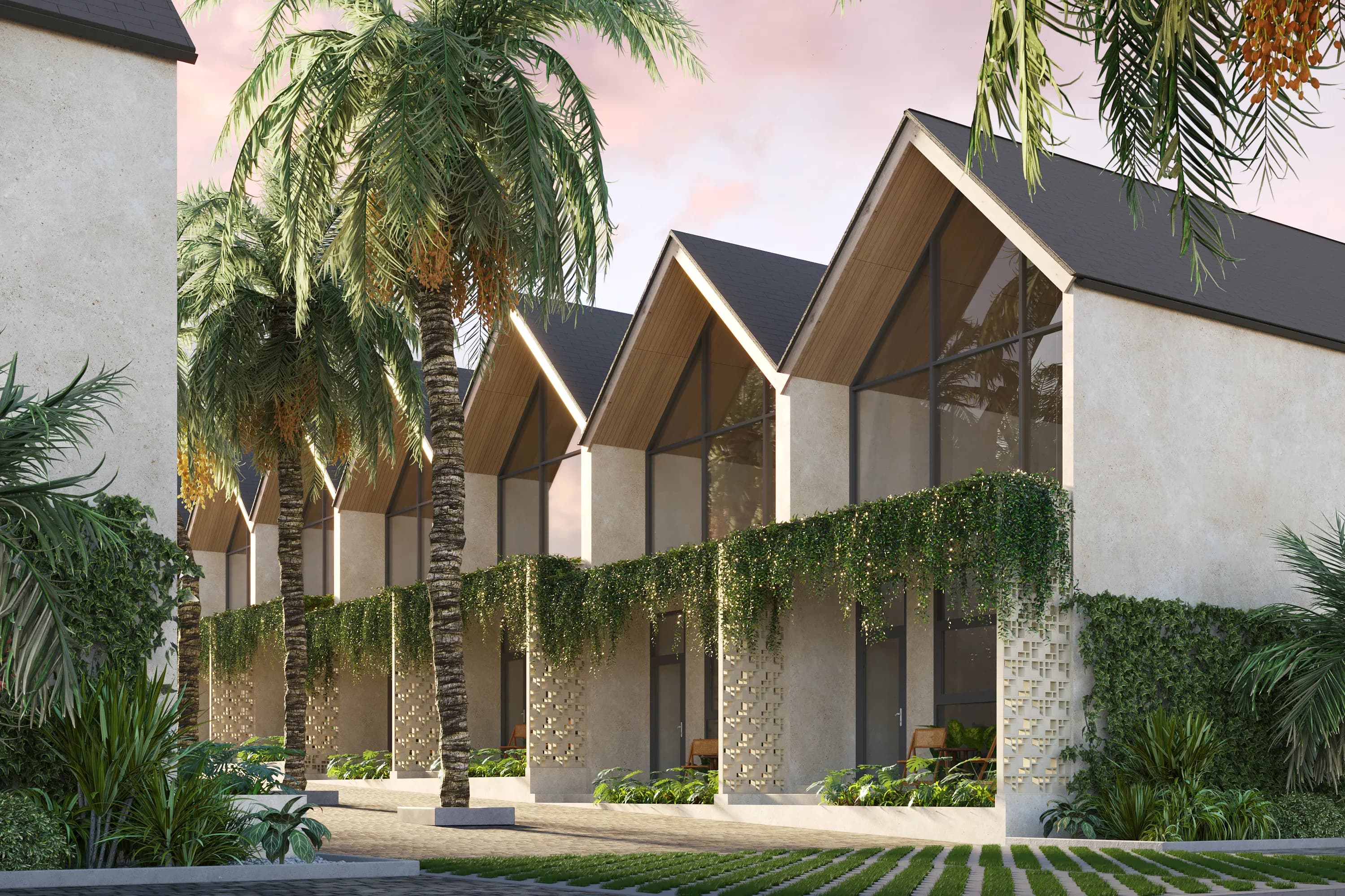 Adva Garden Village exterior view - Badung, Dubai - by ADVA Development