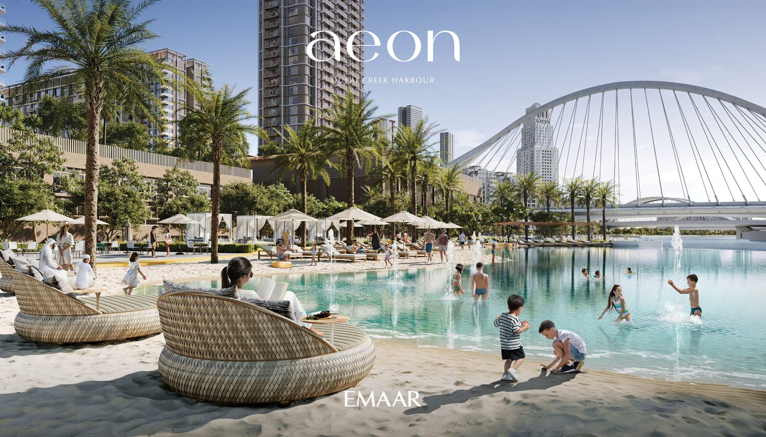Aeon amenity Urban Beach - Dubai Creek Harbour, Dubai - by Emaar
