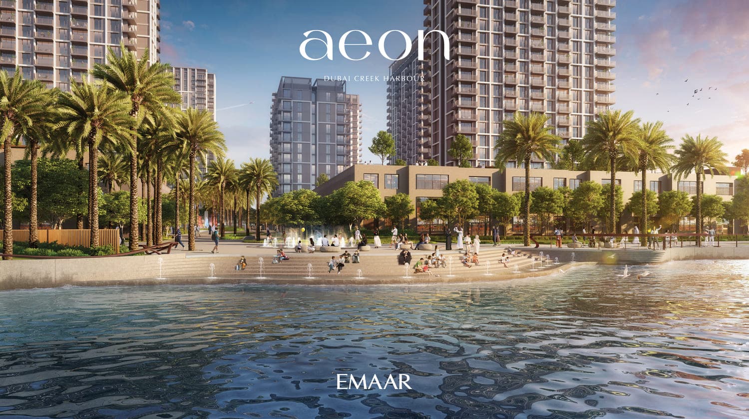 Aeon amenity Waterfront Promenade - Dubai Creek Harbour, Dubai - by Emaar