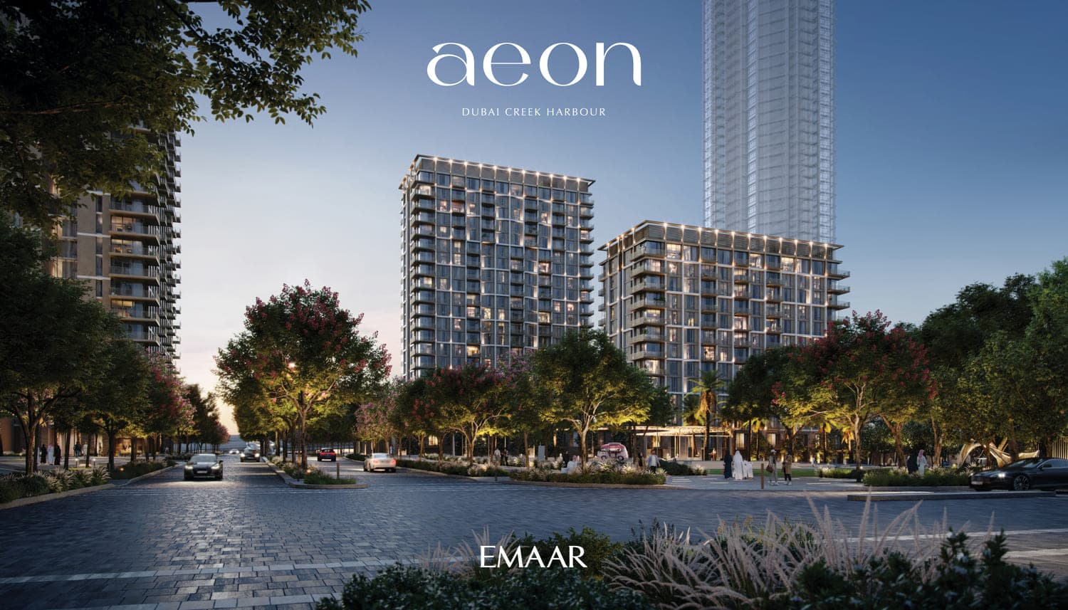 Aeon exterior view - Dubai Creek Harbour, Dubai - by Emaar