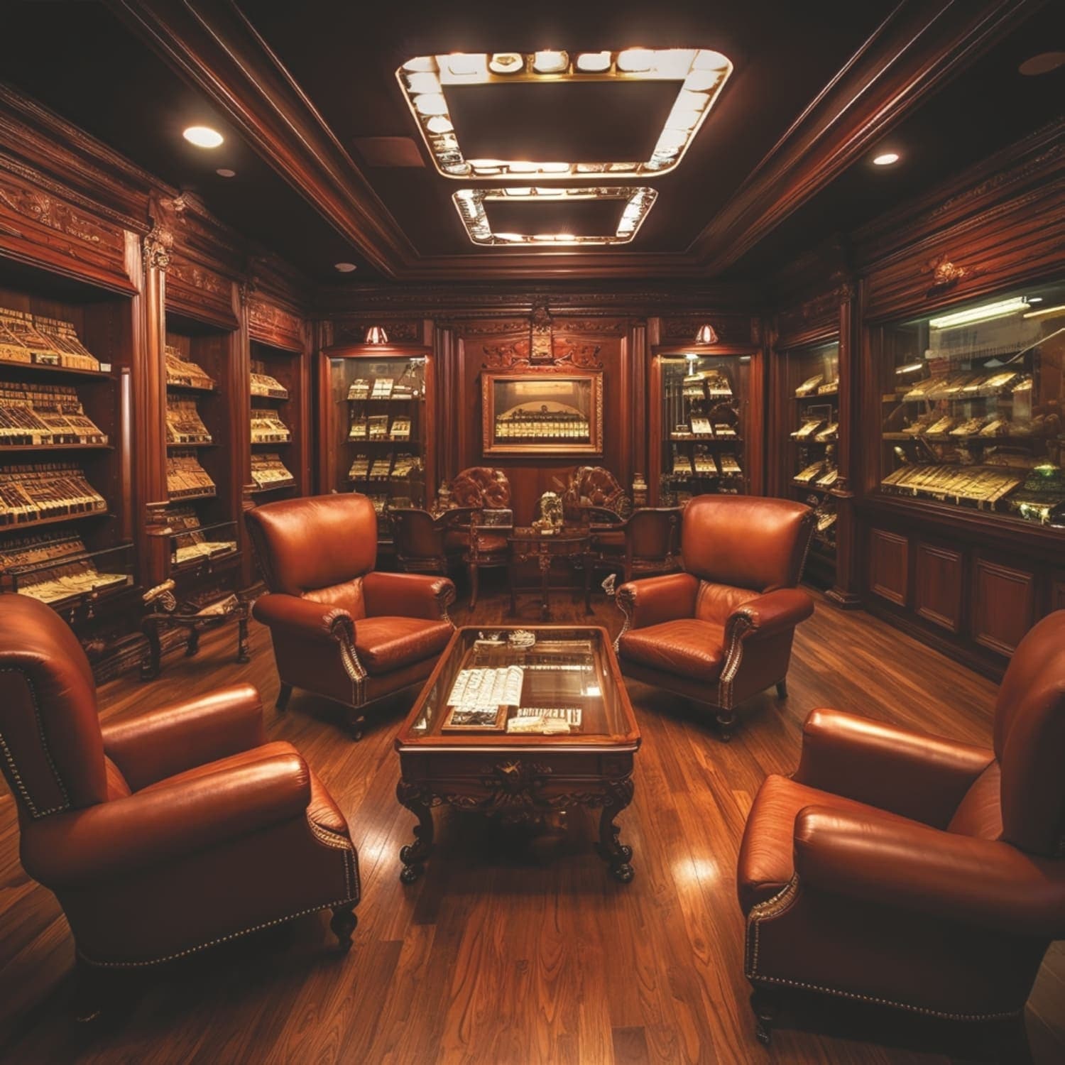 Aeternitas amenity Cigar Lounge - Dubai Marina, Dubai - by London Gate