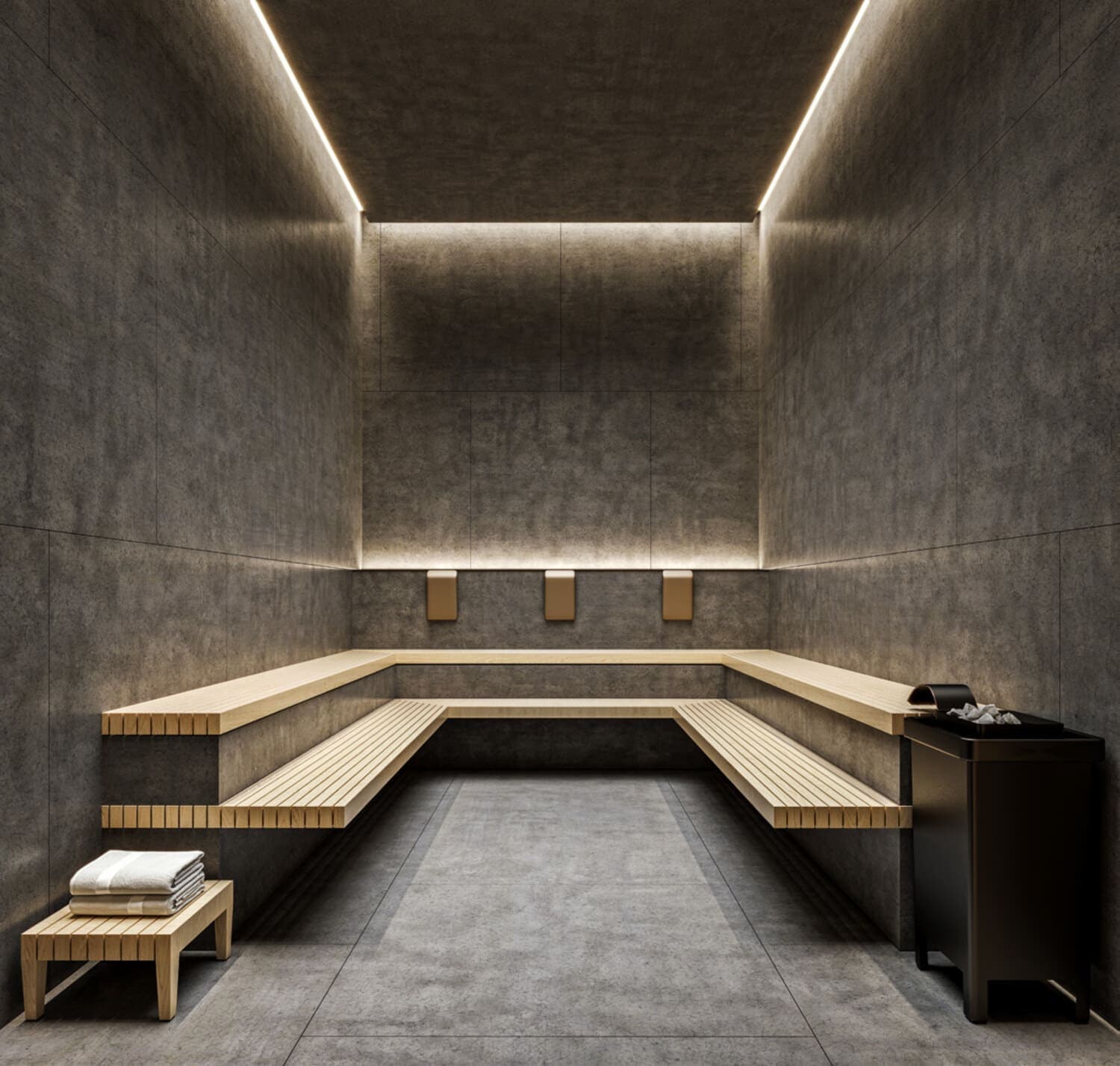 Aeternitas amenity Sauna Rooms - Dubai Marina, Dubai - by London Gate