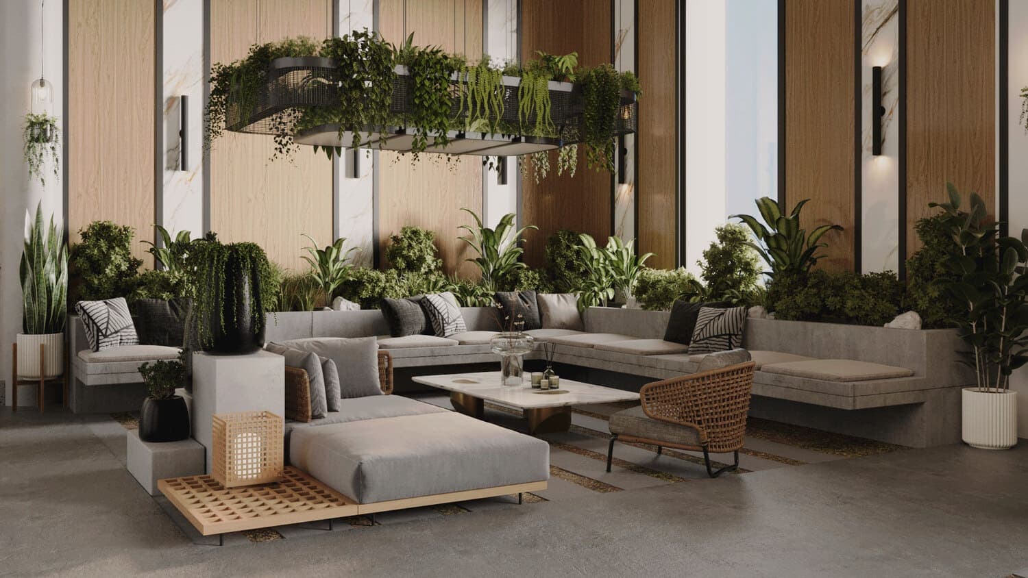 Aeternitas amenity Zen Garden - Dubai Marina, Dubai - by London Gate