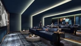 Affini amenity Residents Cinema in Al Jaddaf, Dubai, by Hamrk Real Estate Development